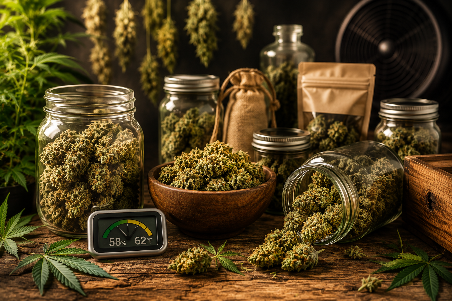How to Cure Cannabis: Master Post Harvest Drying and Terpene Preservation