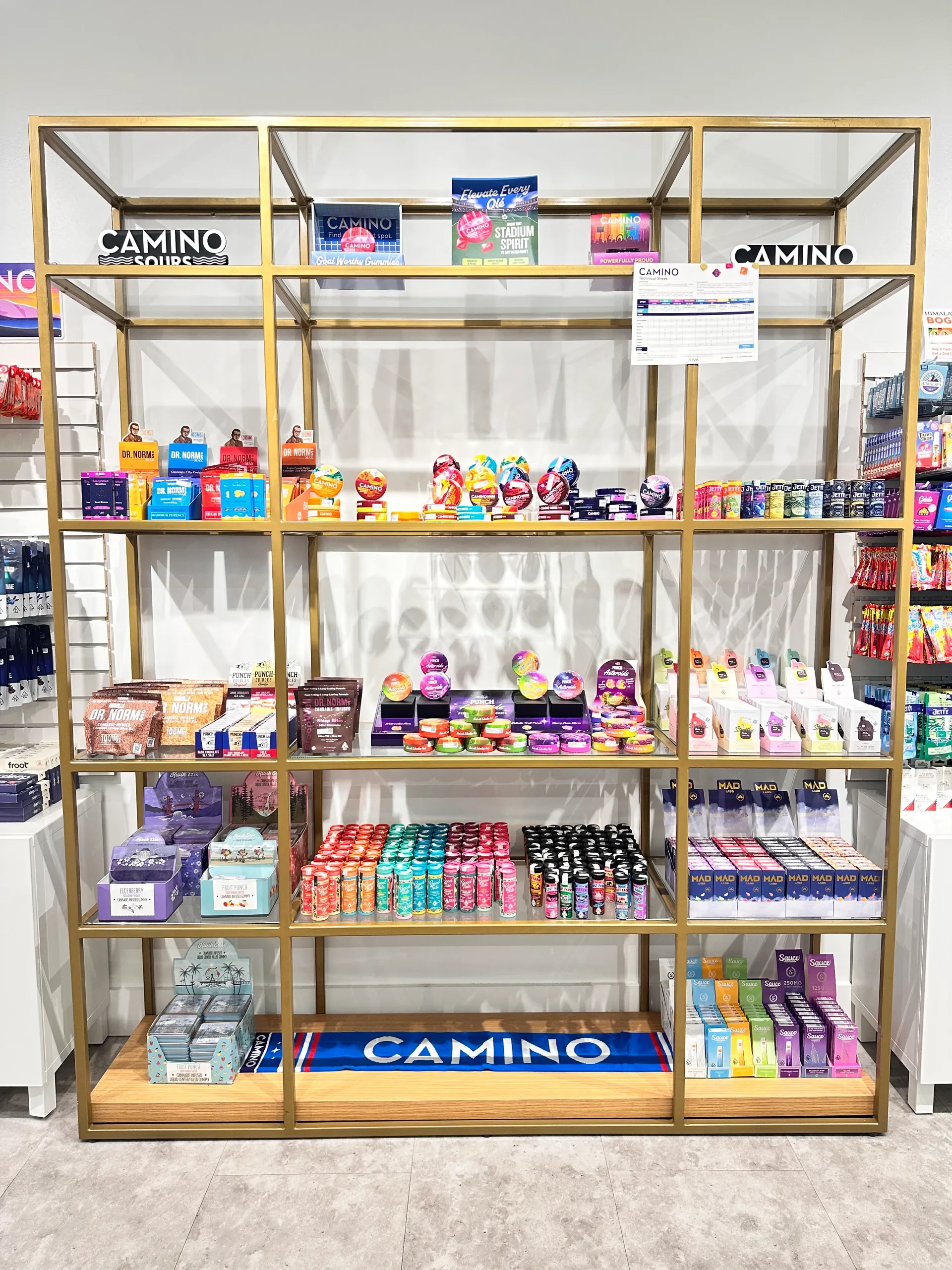 bon bon dispensary store room