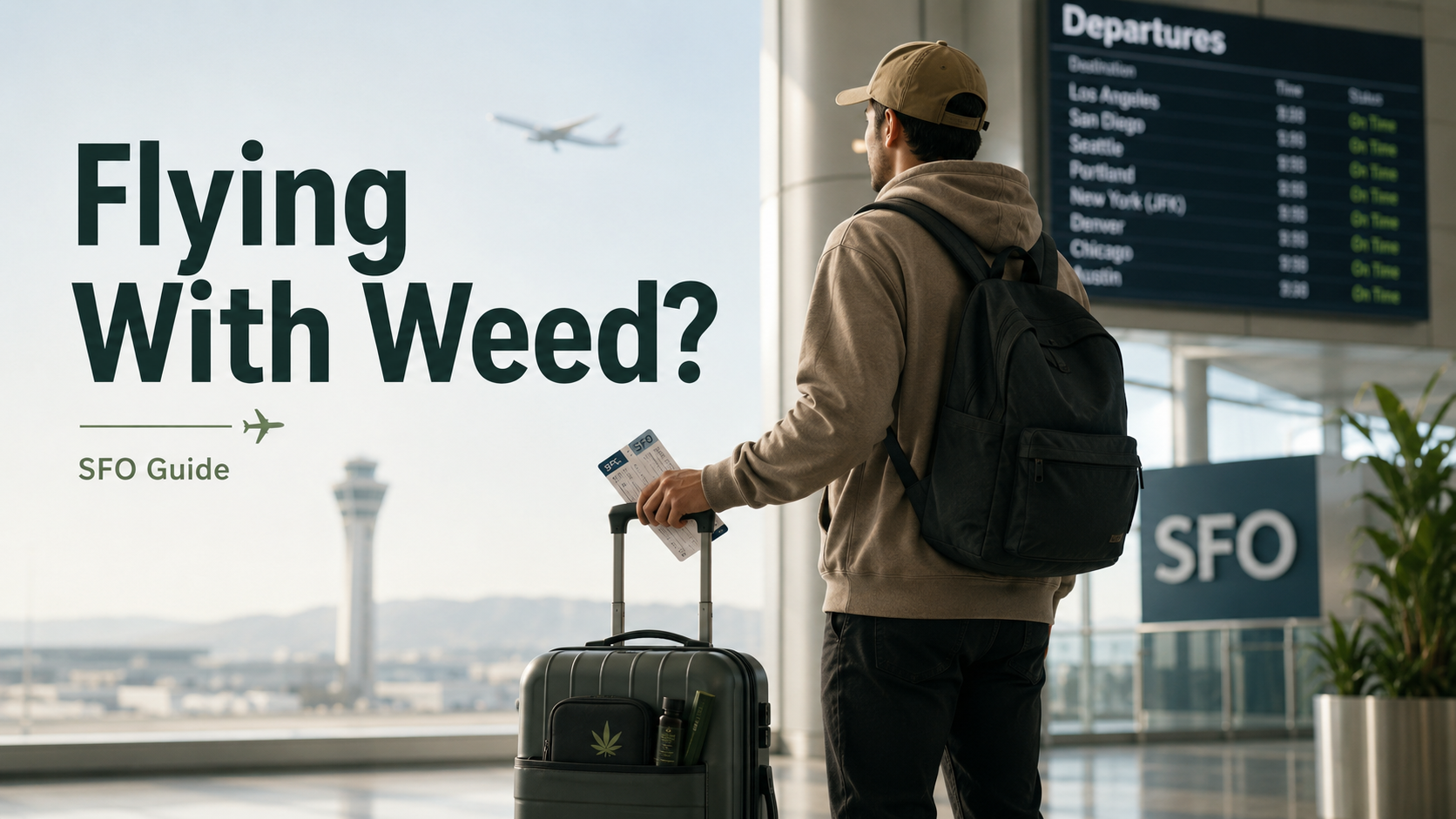 Can You Fly With Weed in California? What SFO Travelers Need to Know